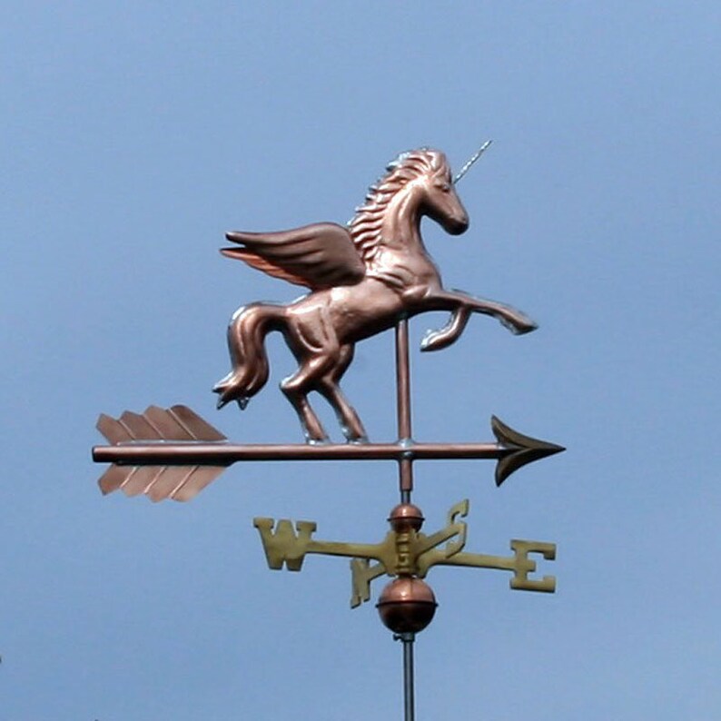 Copper Pegasus Weathervane BHWS632 Etsy