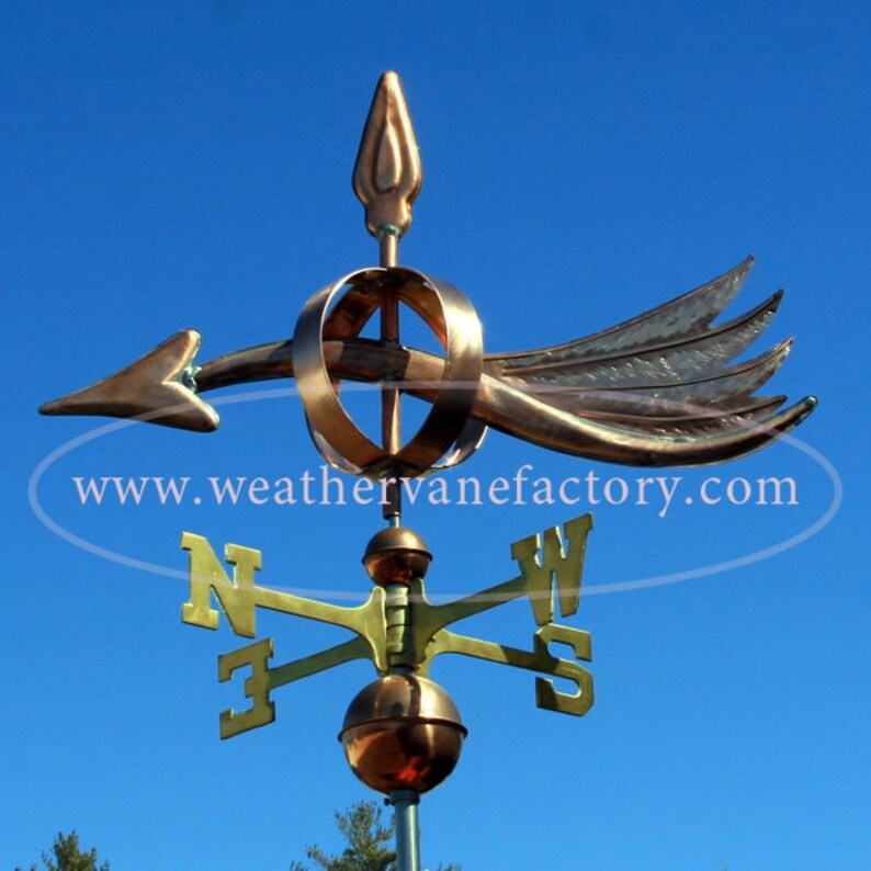 Copper Arrow Weathervane BHWS279 Etsy