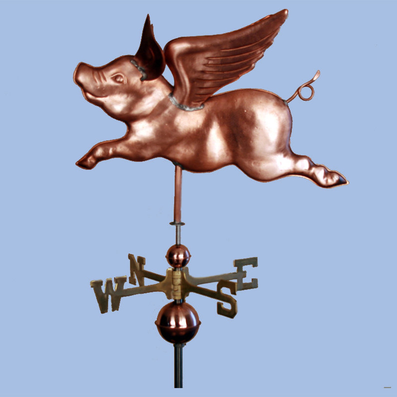 Flying Pig Weathervane BHWS307 Etsy