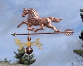 Copper Horse Weathervane BH-WS-292