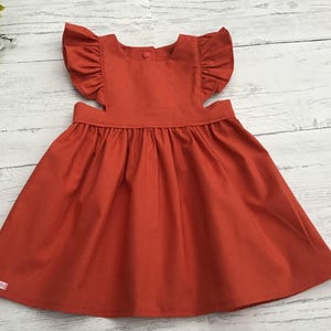 burnt orange jumper dress VILA Jumper dress - orange - (Pre-owned)