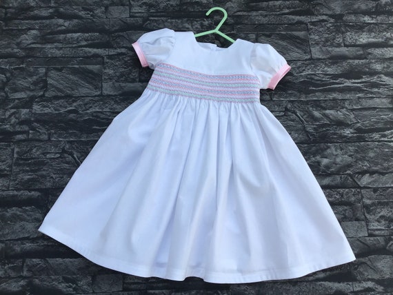 hand smocked dresses