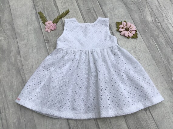 embroidered baby dress