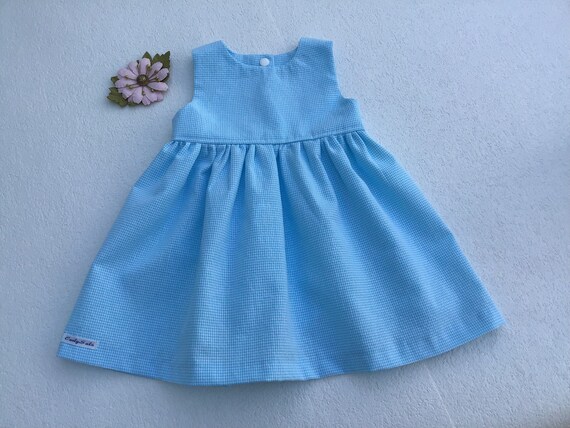 pale blue girl dress