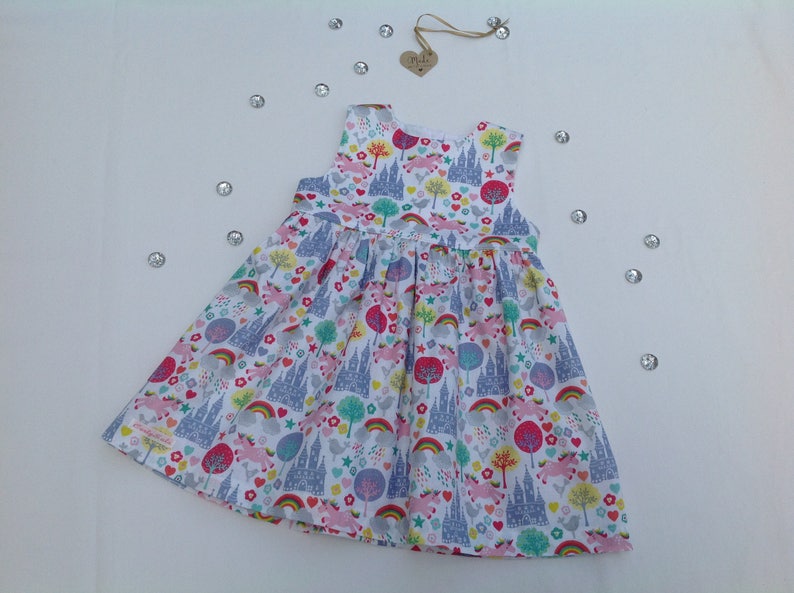 unicorn baby girl dress