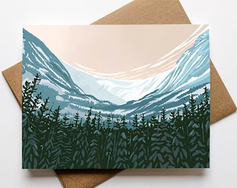 Tuckerman Ravine Notecard - Blank Inside - White Mountains - New Hampshire