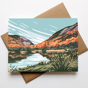 Crawford Notch, New Hampshire Notecard - Blank Inside