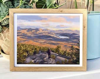 White Mountain National Forest, New Hampshire Print - Landscape - White Mountains - NH 4000 footers