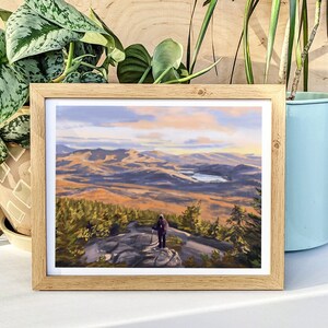 White Mountain National Forest, New Hampshire Print - Landscape - White Mountains - NH 4000 footers