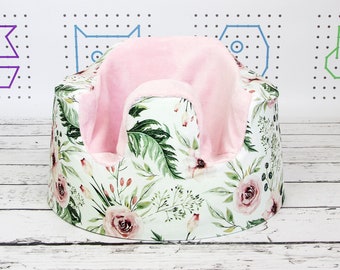 Blossom Floral Bumbo seat cover, Handmade cover for Floor Seat Bumbo, Fitted bumbo cover | Nuva
