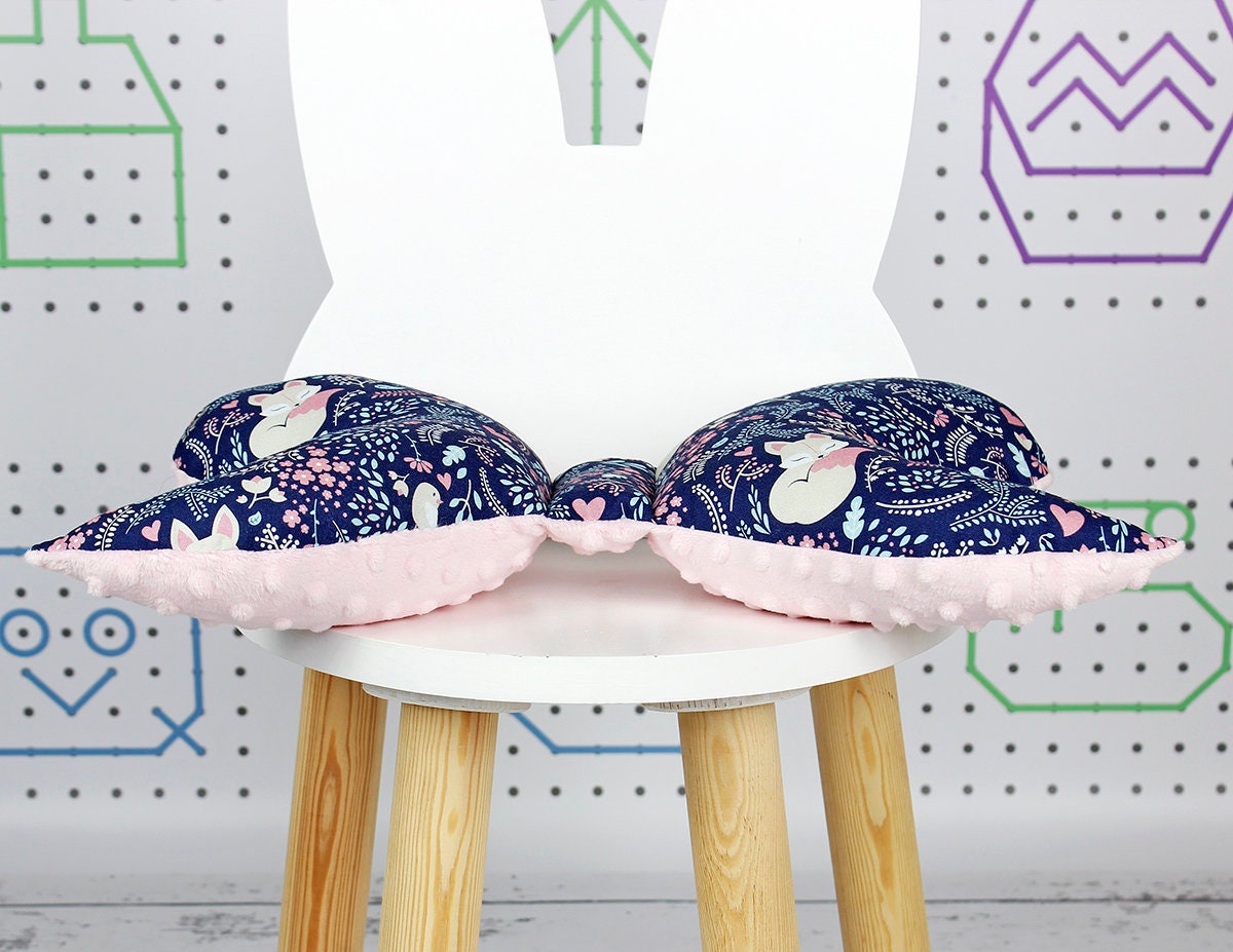 Baby Head Support Pillow Baby Travel Pillow Butterfly Etsy