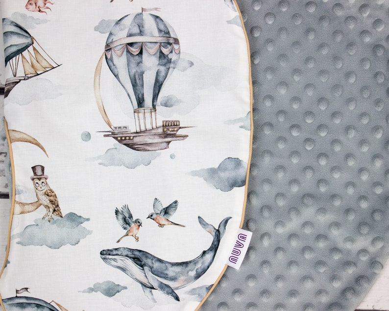 Dreamy Ocean Nursing Pillow Cover Personalized Handmade Etsy