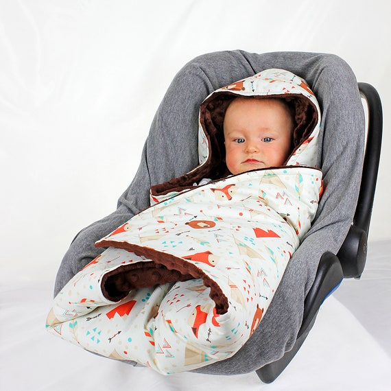 baby car seat blanket wrap
