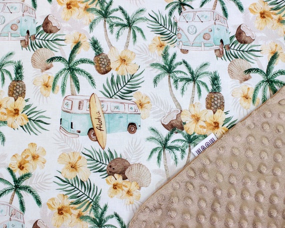 customizable Baby blanket Forest Animals Minky selectable cotton fabric customizable Baby blanket Forest Animals Minky selectable cotton fabric