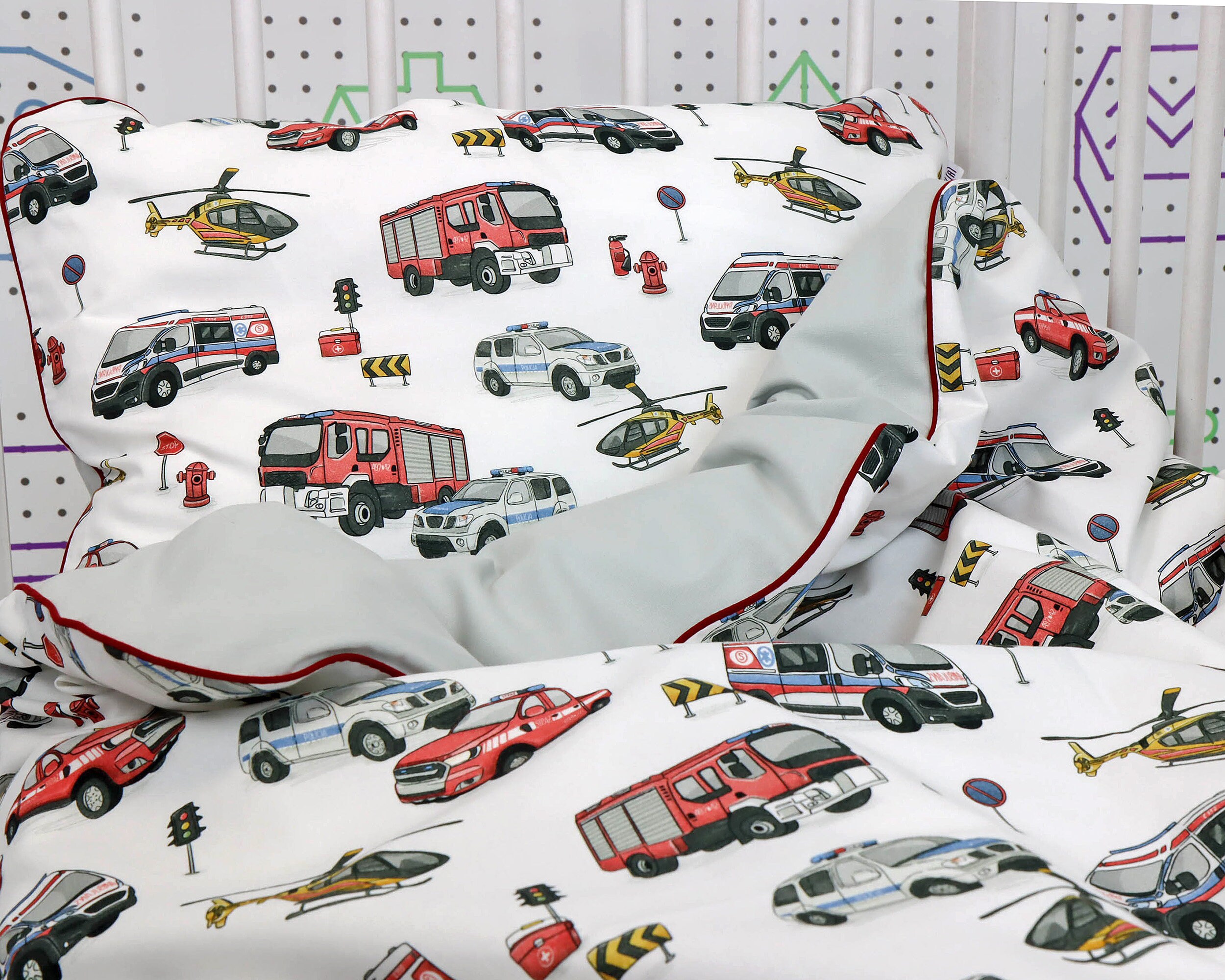 Fire truck crib cheap bedding babies r us
