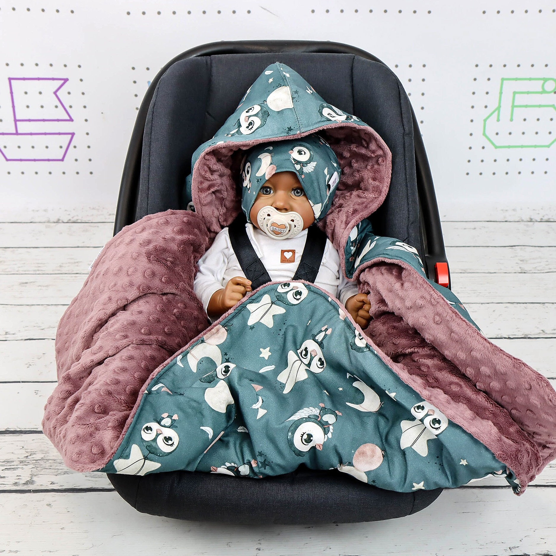 Baby car seat blanket sale
