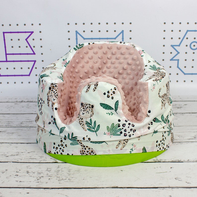 Cheetah Bumbo Seat Cover Handmade Cover for Floor Seat Bumbo Etsy