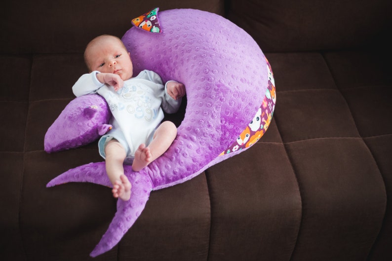 Monochrome Nursing Pillow breastfeeding pillow support Etsy