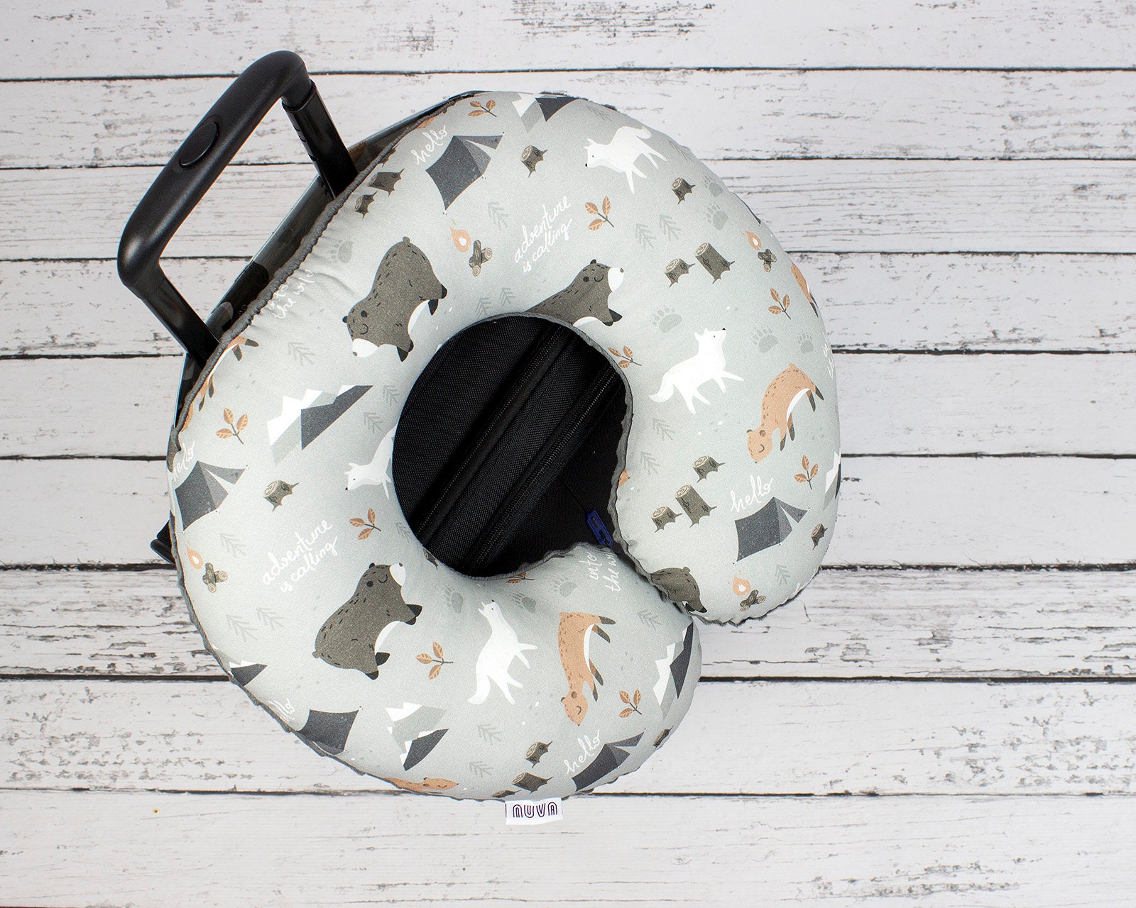 Wild Animal Neck Support Travel Pillow Adult Pillow Travel Etsy