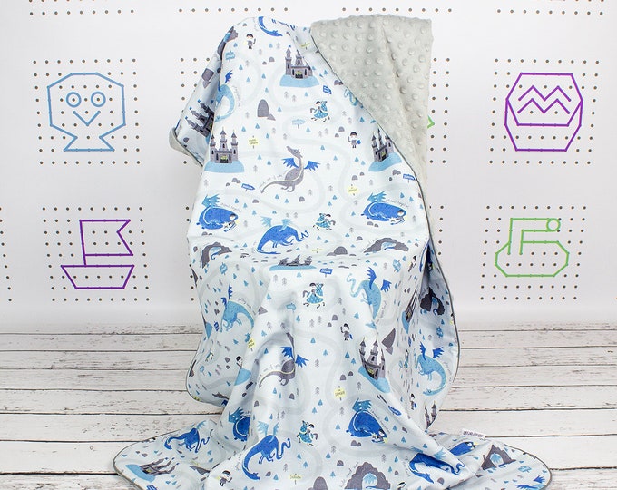 baby minky blanket size