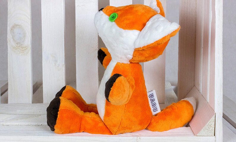 handmade fox toy