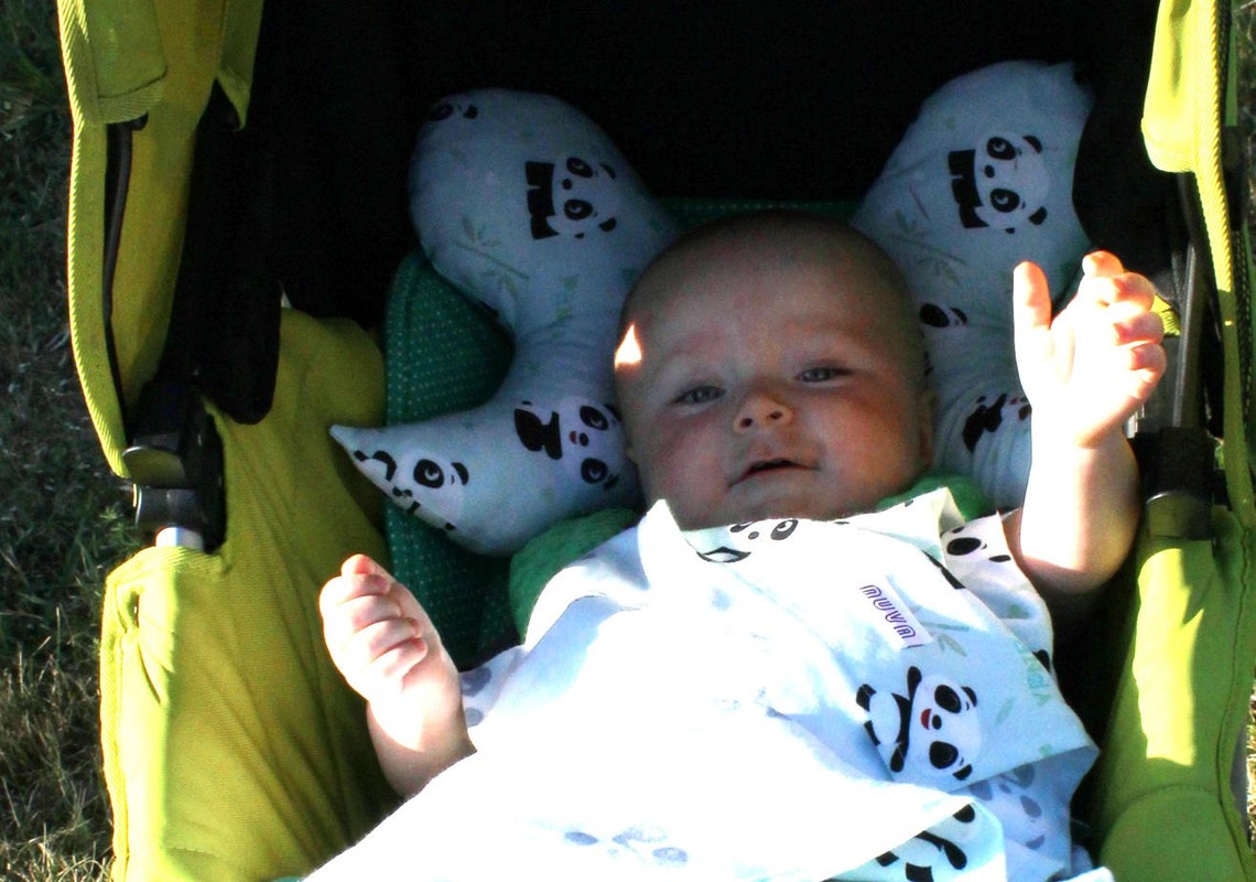 Custom Baby Support Head Pillow Butterfly Pillow Pram Etsy