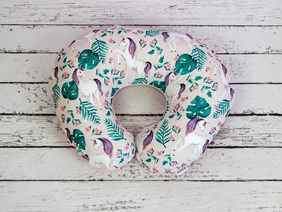 unicorn nursing pillow