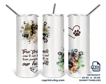Dog picture tumbler, Dog mom tumbler png, Photo tumbler wrap, Photo collage tumbler template, 20 & 30 Oz skinny tumbler design sublimation