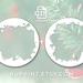 Ornament Photo PNG, Round Ornaments PNG Template - Etsy