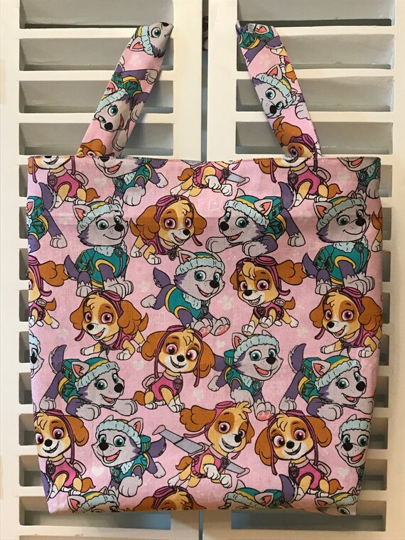 paw patrol reusable tote bag