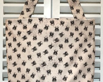 TOSSED SPIDERS - Car Trash Bag - Waterproof Liner- Washable Garbage Bag- Adjustable Bag - Litter Bag - Large Bag - Reusable Car Bag