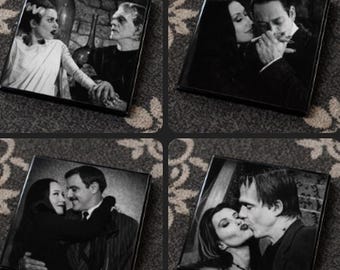 Handgefertigte Wandfliesen Dekor ~ Goth Paare ~ Kunst maßgeschneiderte Geschenke