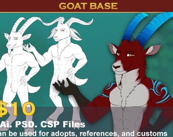 Goat Base for Adopts and Refs