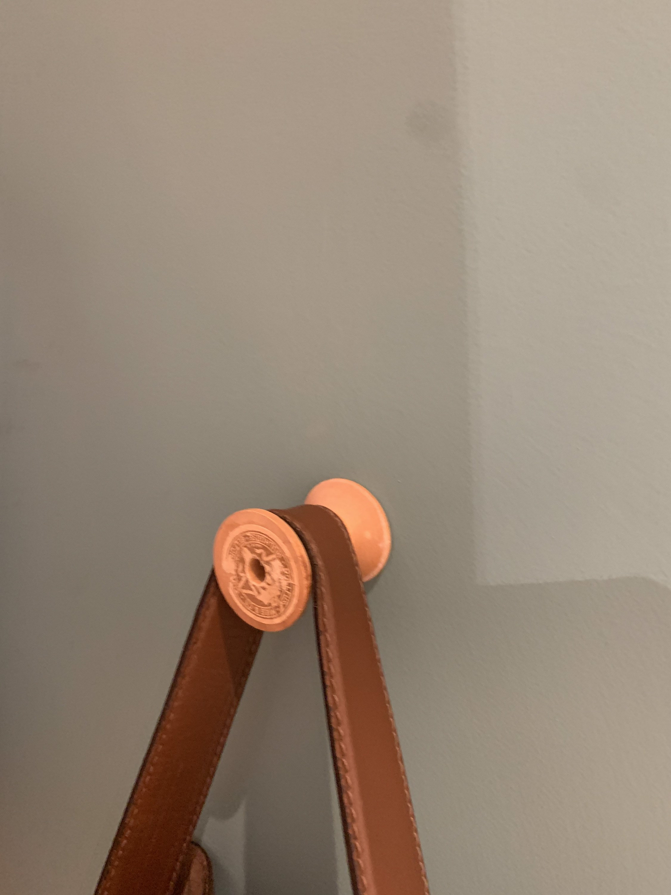 Patère, Portemanteau Mural, Bobine de Fil en Bois