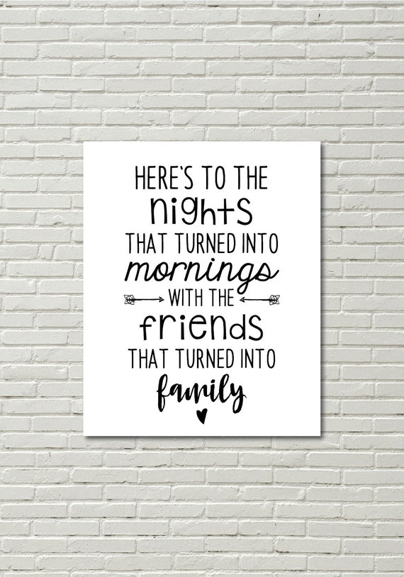 Here S To The Nights That Turned Into Mornings With The Etsy