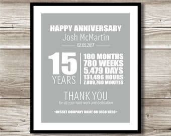 Happy 15th work anniversary images