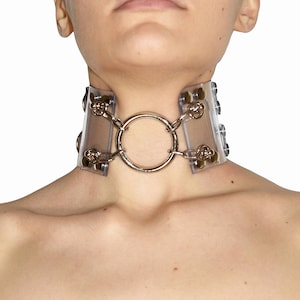 Pvc chain o ring choker