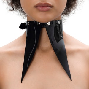 Langer Pvc Hemdkragen