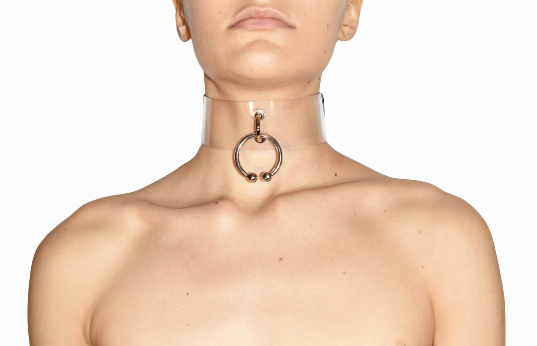 Pvc Choker Pvc Piercing Choker - Etsy