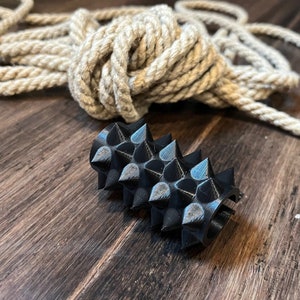 Corda Shibari Spine - MARK VII - FUSION - Coppia di punte affilate con clip