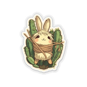 bunny soapie Sticker for Sale by RaffyZorro
