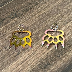 RAINBOW Primal Paw Pendant Toy Necklace