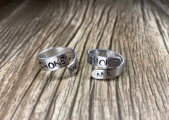 Metal sale stamped rings