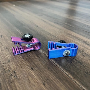 Dulled Screw Powered Mini Jaws of Fun Clamp for Nipples Set of Two