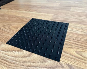 Flexible Spike Seat Pad Sadistic Discipline Tool Custom