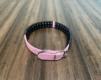 Vampire Strap Mark II Smaller Compact Sharp BDSM Tool Collar Cilice Leather or Nylon