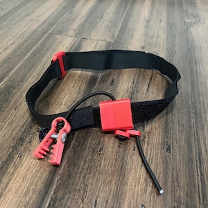 Nippelklammer mit Nippelklemme und elastischem Seil