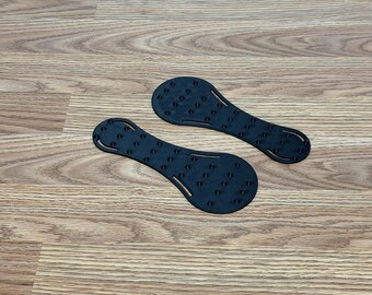 Less Than Evil Mark VI Crawler Spiked Shoe Insert Pair Small Spikes or Spheres