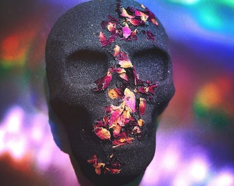 Morto Roses Bath Bomb - Patchouli Rose Skull