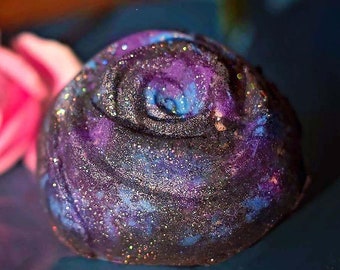 Galaxy Rose Bath Bomb - Lavender, Ylang-Ylang, & Tonka Bean